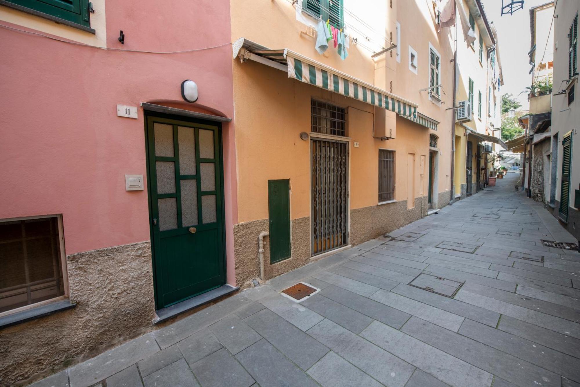 188B - Casa Di Nina Moneglia Con Terrazza - 2Min Dal Mare Apartment Exterior photo